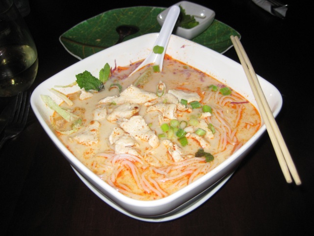 A picture of the King's Soup in a bowl